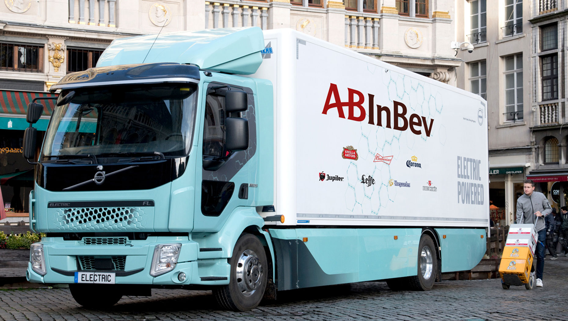 Intiem Samenwerking Niet modieus Volvo E-truck for ABN InBev| Volvo Trucks