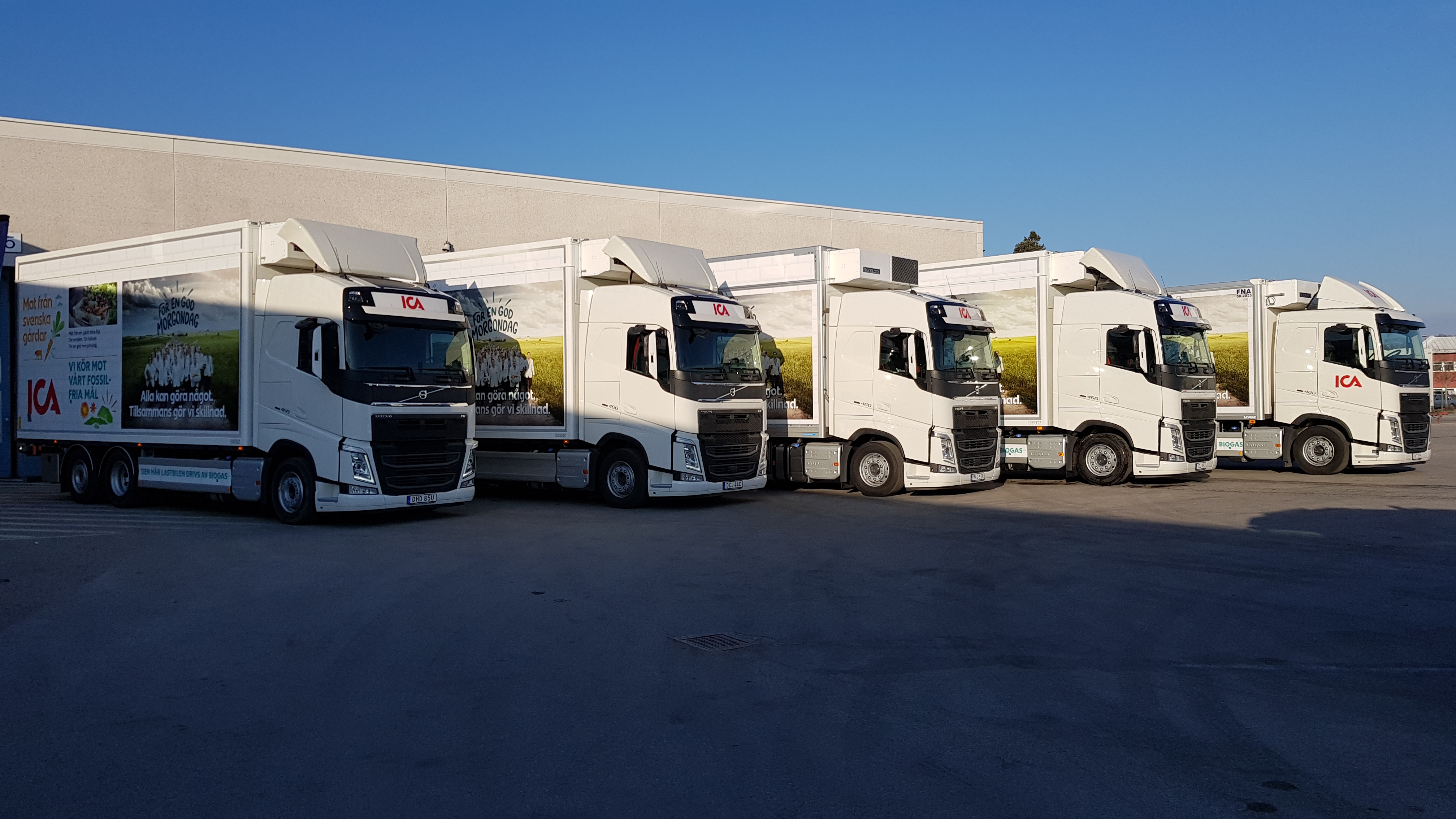 Volvo Trucks gaat samenwerken met de grootste Zweedse supermarktketen om de impact van het goederentransport op het milieu te verminderen