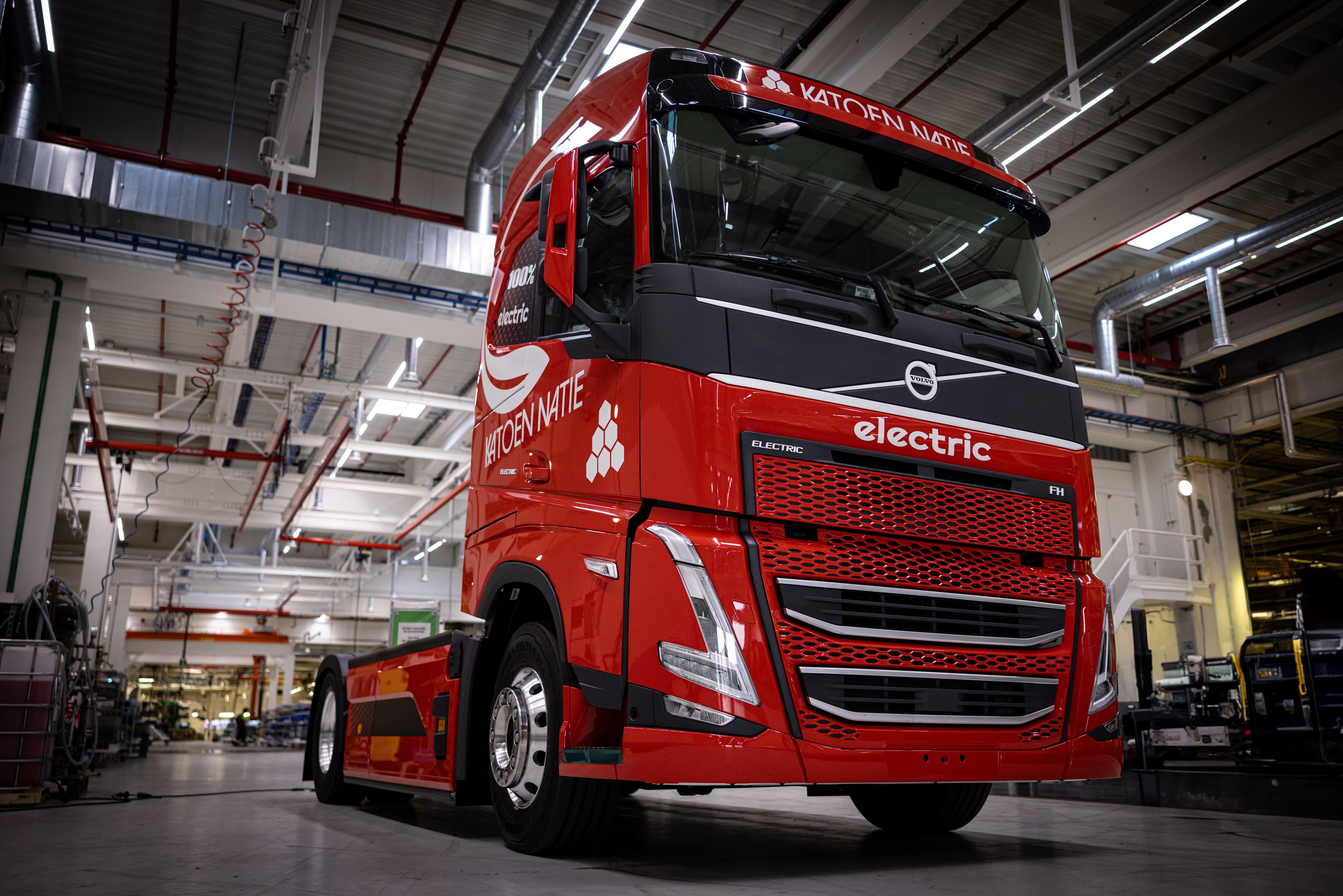 Volvo Trucks Gent produceert de eerste, in België gemaakte, elektrische